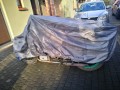 POKROWIEC NA MOTOCYKL Z KOSZEM BMW ZUNDAPP M-72