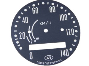 TARCZA LICZNIKA CZARNA K-750 DNIEPR