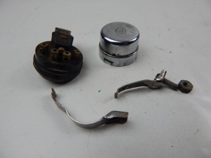 PRZEŁĄCZNIK ELEKTRYCZNY URAL DNIEPR  IŻ-49 CHROM