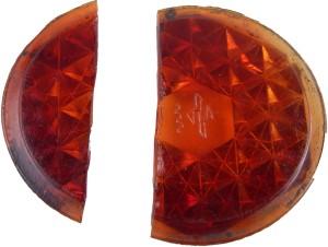 LAMPA IŻ-49 PĘKNIĘTA SZKŁO