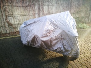 POKROWIEC NA MOTOCYKL Z KOSZEM BMW ZUNDAPP M-72