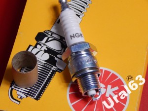ŚWIECA ZAPŁONOWA NGK MOTOCYKLE URAL DNIEPR IDEALNA