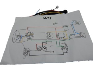 INSTALACJA M-72 PRODUKT POLSKI + SCHEMAT
